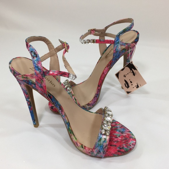 Zigisoho Rhinestone Heels 8 - Picture 2 of 5